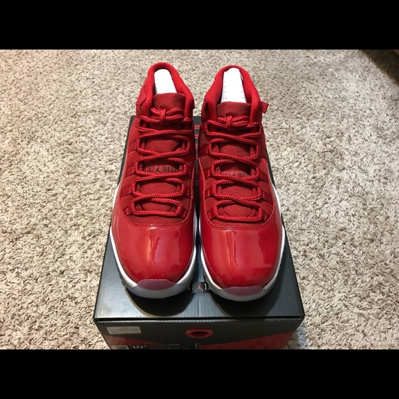Air Jordan 11 Retro XI Win Like 96 Red
